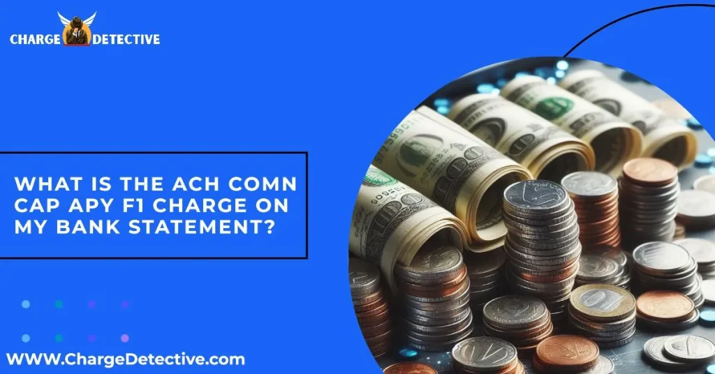comn cap apy f1 charge