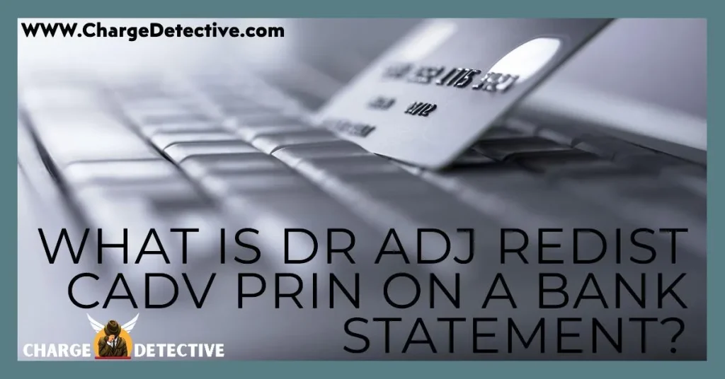 dr adj redist cadv prin