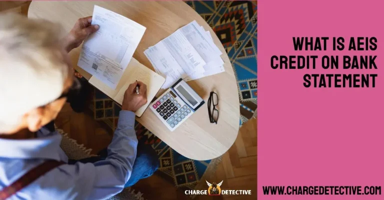 aeis credit on bank statement